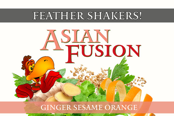 FEATHER SHAKERS ASIAN FUSION (SHIPPING INCLUDED)