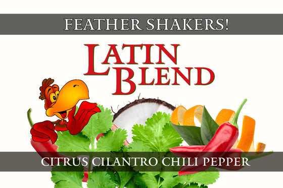 FEATHER SHAKERS LATIN BLEND (SHIPPING INCLUDED)