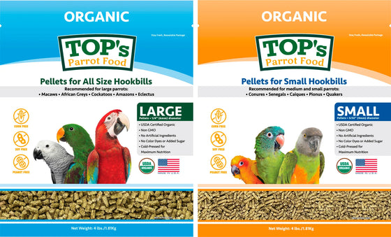 TOPS - SMALL AND LARGE PELLET BUNDLE (INCLUDES SHIPPING)