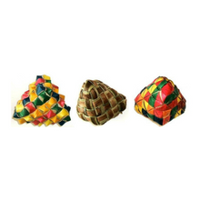  WOVEN DIAMOND FOOT TOY (3-PACK)